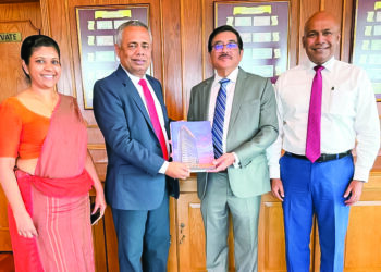 People’s Bank presents its 2025 Annual Report to CBSL Governor