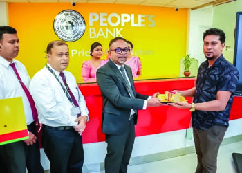 People’s Bank Rajina junction service center opens at new premises